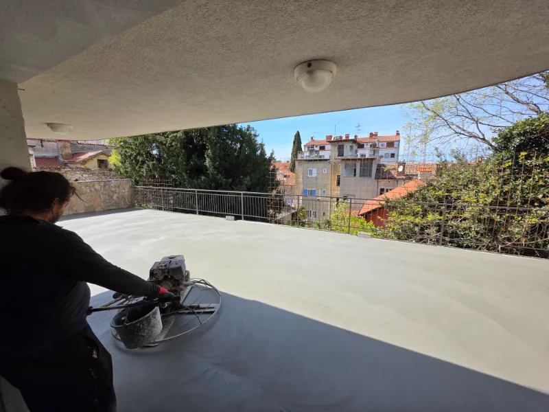 Ravnanje betona Pula, Istra